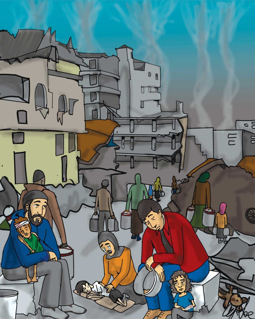 Stop the Israeli Army’s slow motion genocide in Gaza