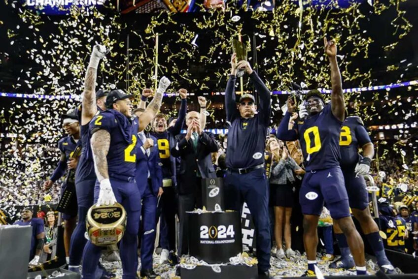 NCAA levels sanctions against Michigan football