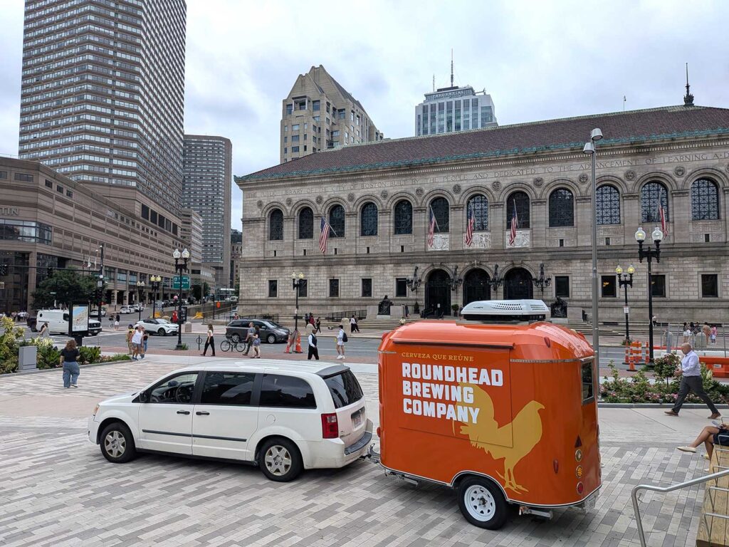 Latino-owned Roundhead Brewing hits the road with a traveling beer garden this summer Latino-owned Roundhead Brewing hits the road with a traveling beer garden this summer