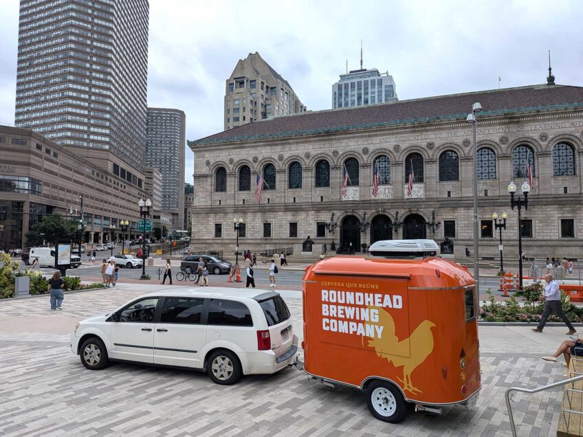 Latino-owned Roundhead Brewing hits the road with a traveling beer garden this summer